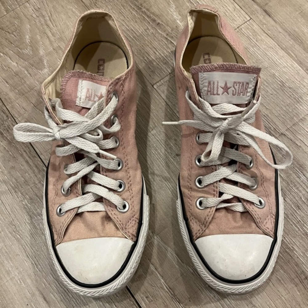 Converse All Star Pink Canvas Sneakers 6.5 Mens